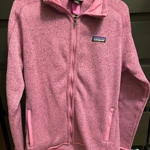Small Patagonia full zip up jacket Pink/Fuscia